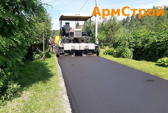 Асфальтирование парковки ﻿Донецке